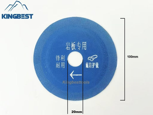 Blue Diamond Saw Blade With Open Teeth For Porcelain