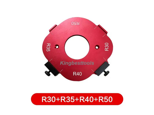 4 in 1 Woodworking Fillet Positioning Template Contour Ruler Fillet Mold R10-R50-Free Shipping To US Mainland A01