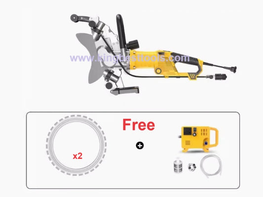 High Power High Frequency Brushless Concrete Circular Saw Cutting Machine Ring Saw Machine Free Shipping to US Mainland A01/A02