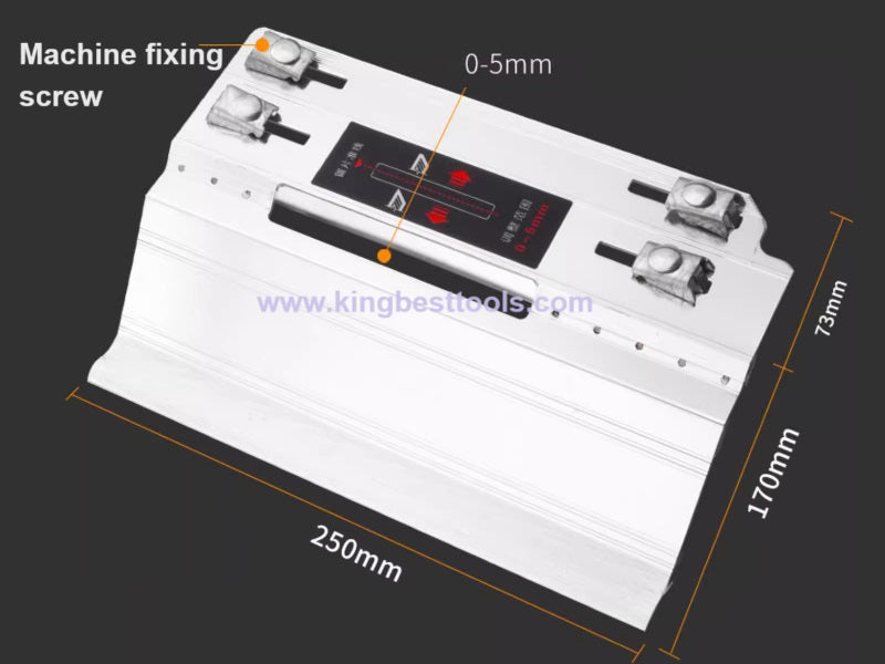 45 Degree Chamfer Bracket For Mica Machine