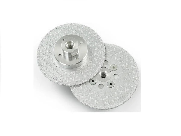 M14 Brazed Dual Sides Silver Star Saw Blade with Flange