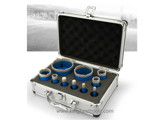 Diamond Core Drill Bit Set 10 pcs ~Free Shipping to US Mainland Only A01