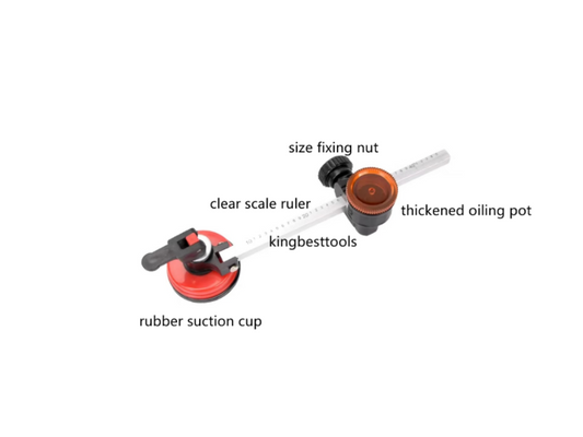 Compass Gauge Cutter For Glass and Tiles 40cm/Compass Professional 40cm-free shipping