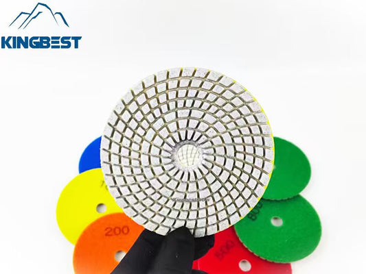 9 steps High Quality Wet Polishing Pads/Sandpapers 100mm