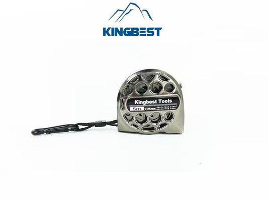 Promotion!Waterproof Stainless Steel Measuring Tape Meter 5M Metal Hollow Tape -Free Shipping To US Mainland Only A01