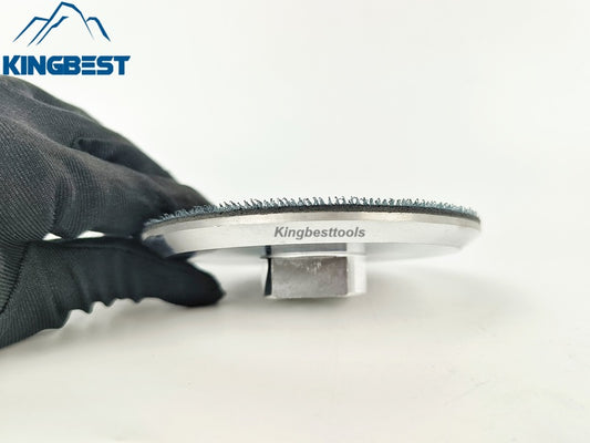 Aluminum Becker/Sticker/Support for Polishing Pads