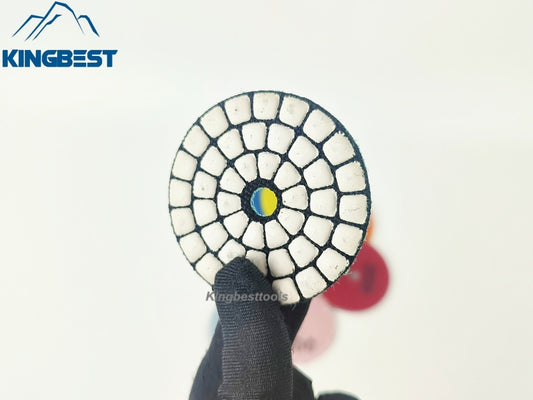 2 inch Dry Polishing Pads/Sandpapers ~~ Backer for free