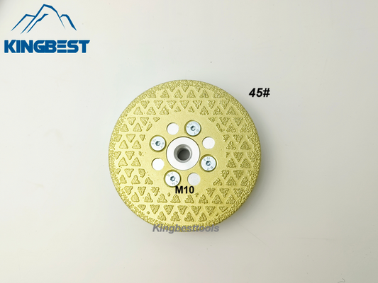 M10 Golden Star Brazed Saw Blade for Cutting and Grinding 100mm