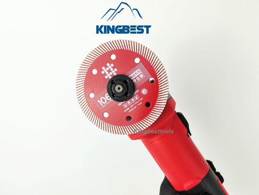 SHIJING Red Saw Blades Cutting Disk for Ceramic 106mm