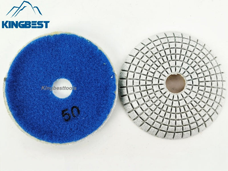 7 step Bowl-shaped Wet Polishing Pad 100mm