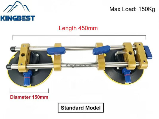 Leveler with Air Pump Suction Cup--Seamless Stitching
