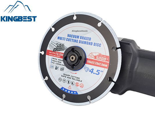 Metal Rebar Vacuum Brazed Multi Cutting Diamond Disc