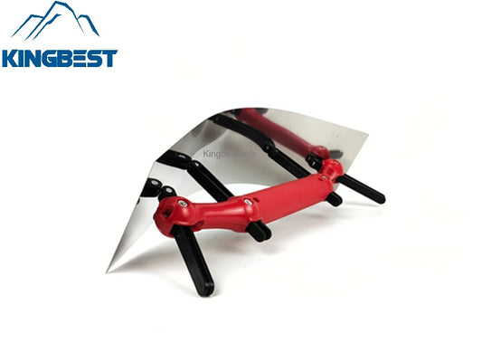 Stainless steel adjustable arc trowel and arc scraper-free shipping