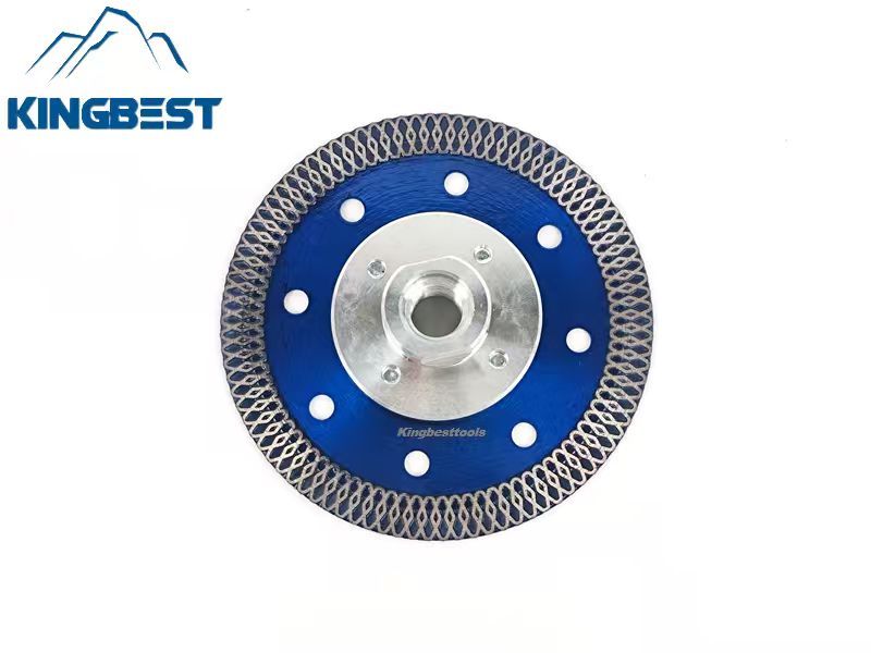 Blue Diamond Cutting Marble Ceramic Turbo Saw Blade for Porcelain Tile Cutting Disc
