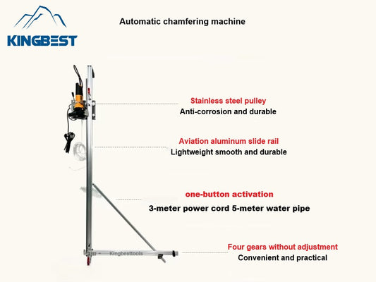 Automatic Chamfering Cutter with Frame Vertical Automatic Chamfering Machine Rail Tiles Cutter For Tiles Porcelain Ceramics-Free Shipping