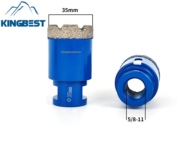 5/8-11 Vacuum Brazed short core drill bit diamond hole saw cutter master ceramic tile marble drilling tools