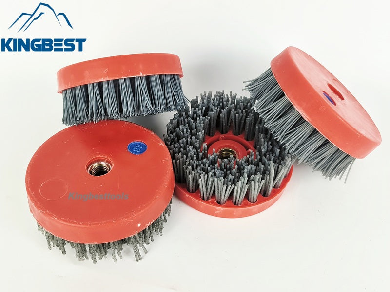 110mm Round Frankfurt Antique Brush for Angle Grinders