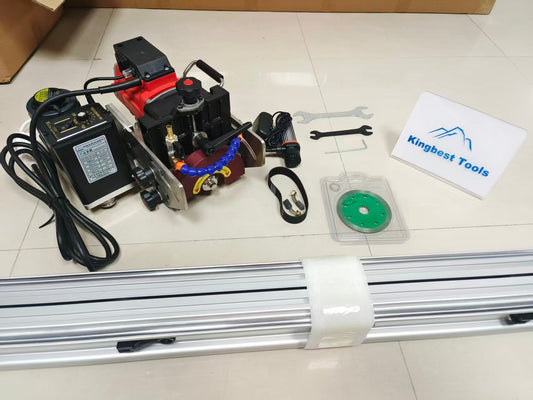 Automatic rail cutting machine for bevel cut and straight cut ready be shipped