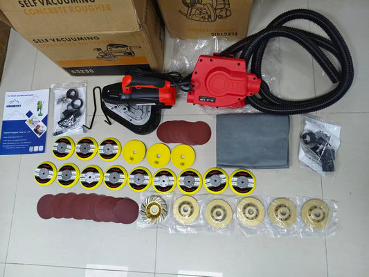 Cement floor grinding machine ready to be shipped