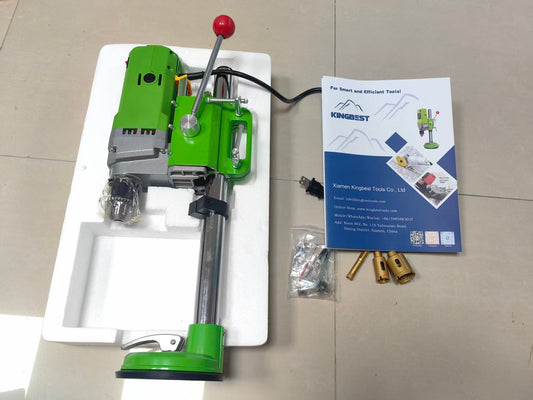 Mini Suction Cup Bench Drill Stable Drilling Machine ready
