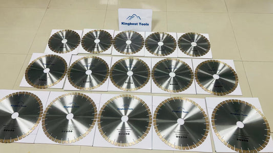 Silent blade for quartzite will be shipped