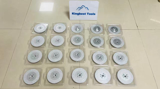 Good discs with flange for cutting and grinding marble ready to USA