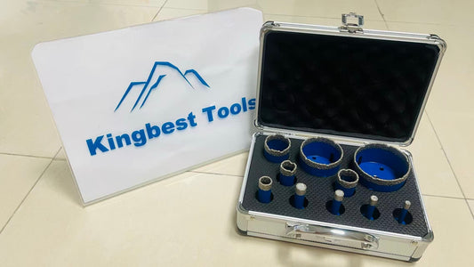 10 pcs Diamond Core Drill Bit Set from 6mm to 68mm, Ready to Spain.