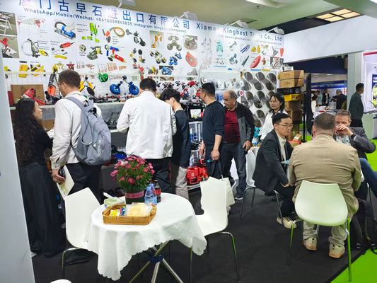 Xiamen stone fair day 2-thank you all your friendship and your appreciation of the tools