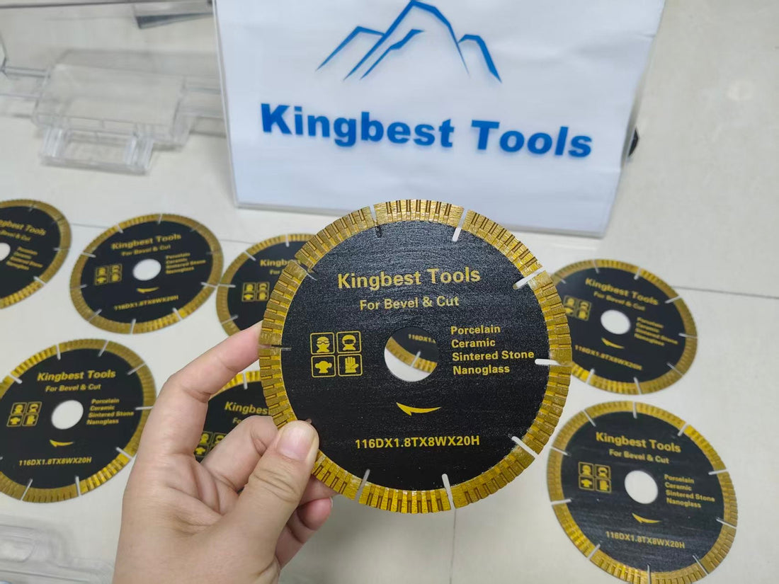116mm Porcelain Ceramic Cutting and Bevel Blade ready to Zimbabwe