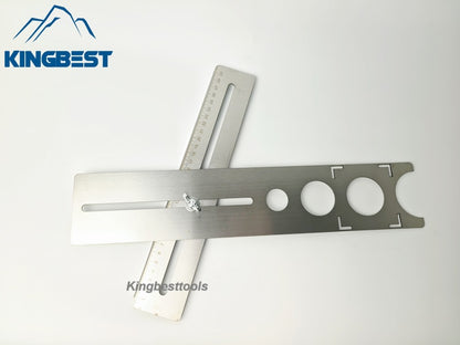 40cm Locating Ruler Adjustable Tile Locator Free Shipping to US Mainland only A01
