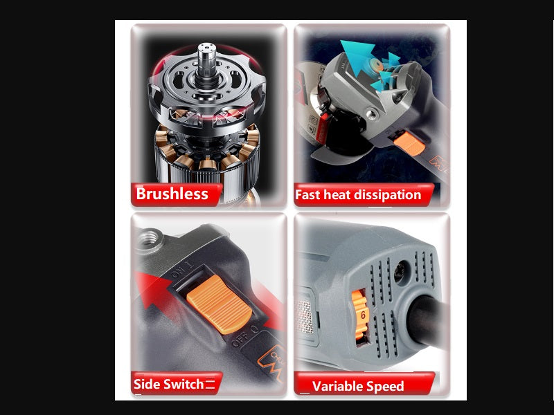 Water-Resistant Water Proof Angle Grinder Upgraded 100mm/125mm - Free Shipping to US Mainland Only A01