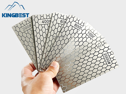 Diamond knife sharpening stone, sharpening tool, electroplated diamond knife sharpening stone