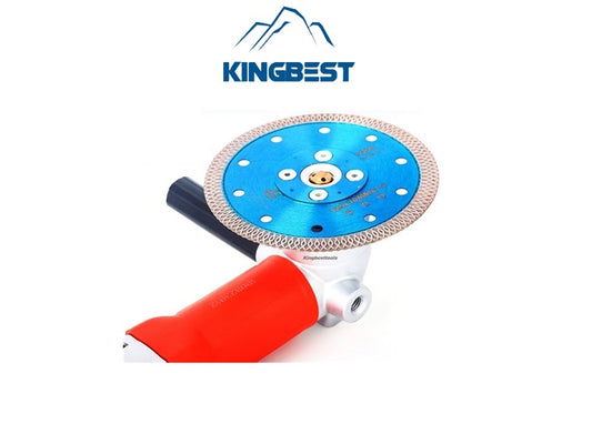 Blue Diamond Cutting Marble Ceramic Turbo Saw Blade for Porcelain Tile Cutting Disc