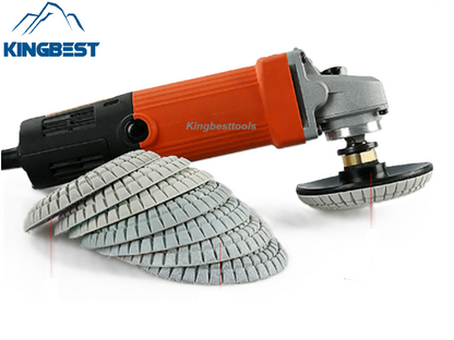 7 step Bowl-shaped Wet Polishing Pad 100mm