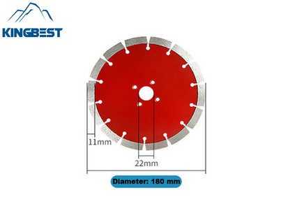 Thickened Granite Diamond Saw Blade Granite Grooving Blades Concrete Blades Renovating Tools