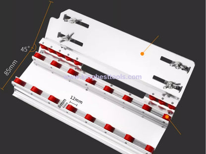 45 Degree Bevel Plate on Wheels Chamfer Plate Bevel Support Bevel Bracket Free Shipping to US Mainland Only A01