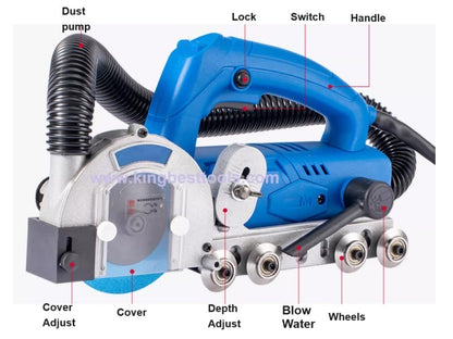 Electric Tile Gap Cleaning Machine/Tile Joint Cleaner Machine For Tiles - Free Shipping