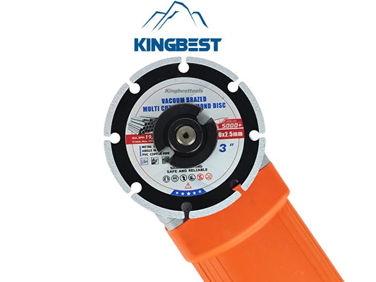 75mm Metal Rebar Vacuum Brazed Multi Cutting Diamond Disc