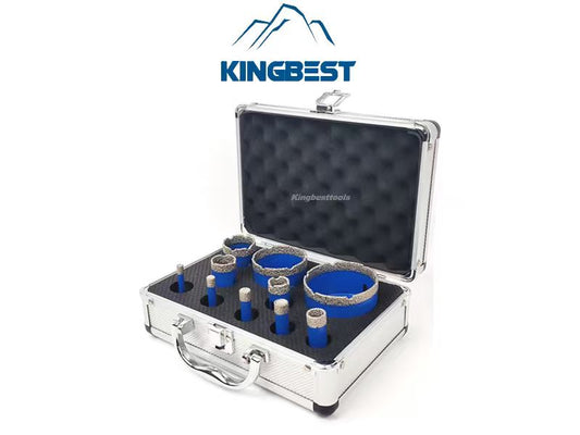 Diamond Core Drill Bit Set 10 pcs ~Free Shipping to US Mainland Only A01