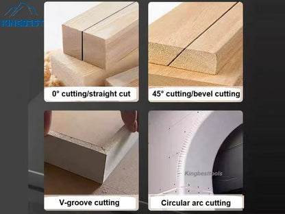 New portable brushless track saw, professional woodworking precision circular track saw free shipping A01/A02