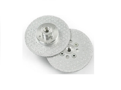 M10 Dual Sides Silver Star Brazed Saw Blade for Cutting and Grinding 100mm