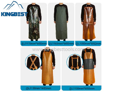Water-Resistant Apron And Sleeves And Boots
