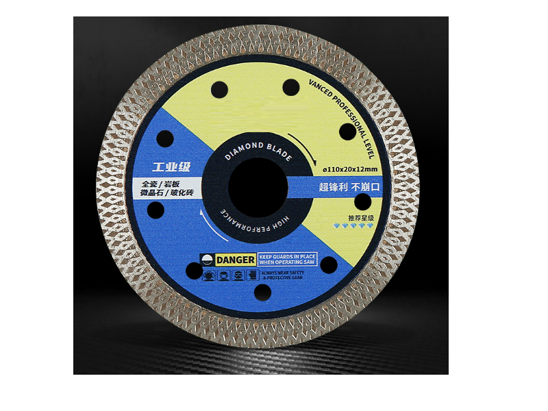 105mm Upgraded Porcelain Cutting Discs with Mesh Corrugated Teeth (5pcs a set) Free Shipping