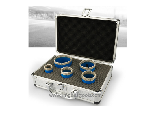 Diamond Core Drill Bit Set 5 pcs ~Free Shipping to US Mainland Only A01