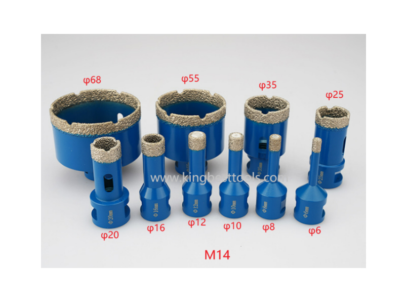 Diamond Core Drill Bit Set 10 pcs ~Free Shipping to US Mainland Only A01