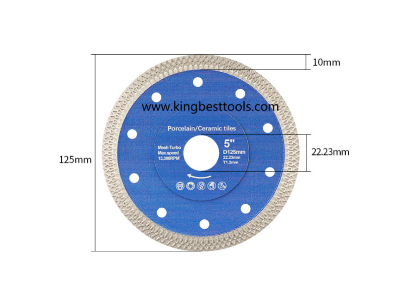Diamond Bits For Tiles and Marble Set 4+1 ~Free Shipping to US Mainland Only A01