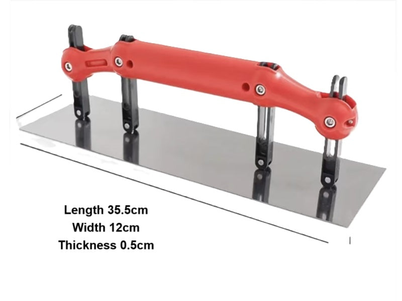 Stainless steel adjustable arc trowel and arc scraper-free shipping