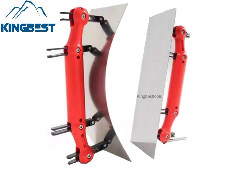 Stainless steel adjustable arc trowel and arc scraper-free shipping