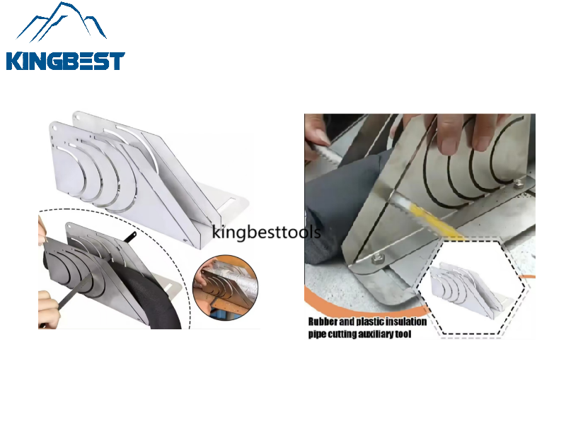 Promotion!Pipe Rubber Foam Insulation Cutter Stainless Steel Auxiliary Tool-Free Shipping to US Mainland A01