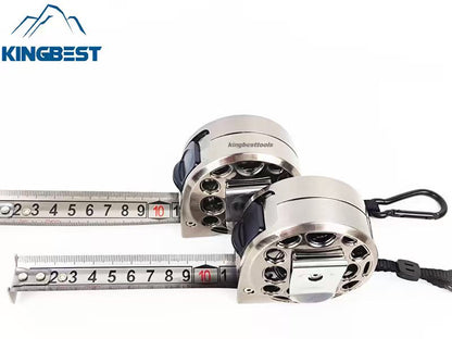 Promotion!Waterproof Stainless Steel Measuring Tape Meter 5M Metal Hollow Tape -Free Shipping To US Mainland Only A01